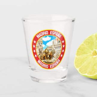 Madrid shot glass