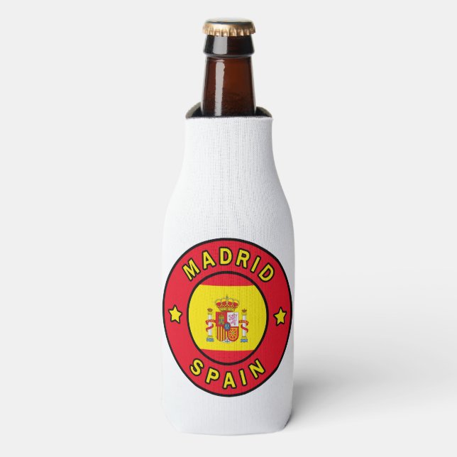 Madrid Spain Bottle Cooler (Bottle Front)
