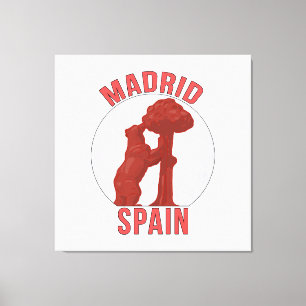 Madrid Spain Canvas Print