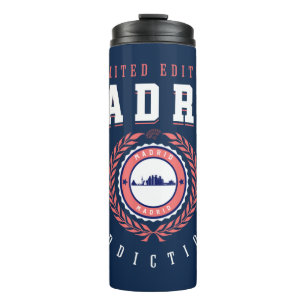 Madrid Spain City Traveller Sports Style Thermal Tumbler