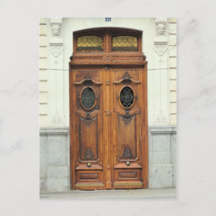 Madrid, Spain Doors - Postcard