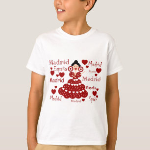 Madrid Spain flamenco wrist T-Shirt