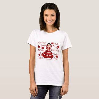 Madrid Spain flamenco wrist T-Shirt