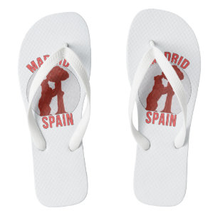 Madrid Spain Flip Flops