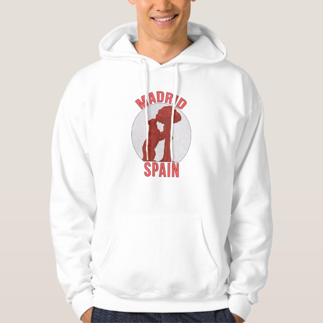 Madrid Spain Hoodie (Front)