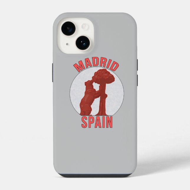 Madrid Spain iPhone Case (Back)