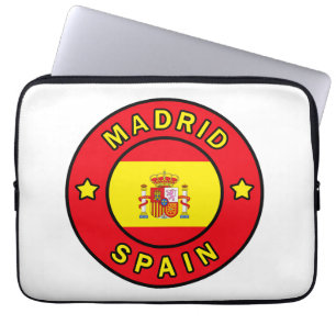 Madrid Spain Laptop Sleeve