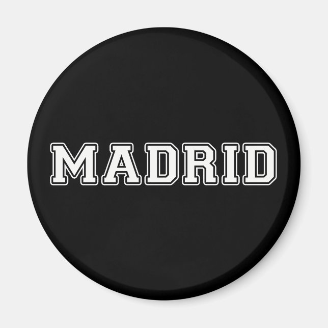 Madrid Spain Magnet (Front)