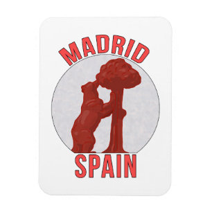 Madrid Spain Magnet