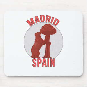 Madrid Spain Mouse Mat