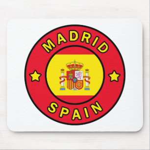 Madrid Spain Mouse Mat