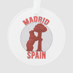 Madrid Spain Ornament