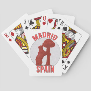 Madrid Spain Playing Cards