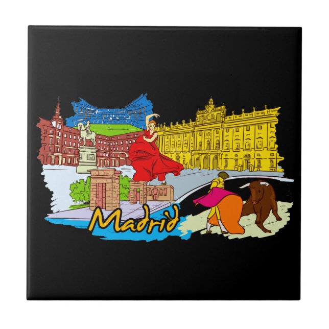 Madrid - Spain.png Tile (Front)