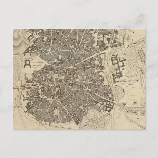 Madrid, Spain Postcard (Front)