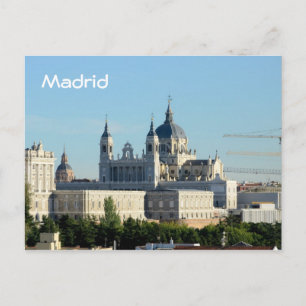 Madrid, Spain  Postcard