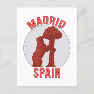 Madrid Spain Postcard