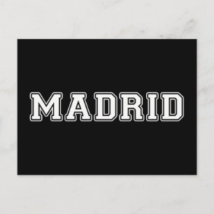 Madrid Spain Postcard