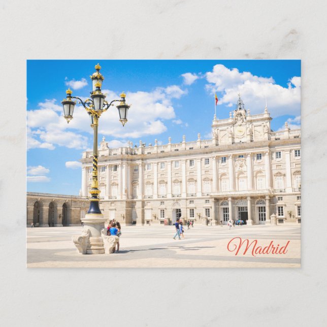 Madrid, Spain Postcard (Front)
