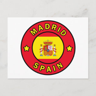 Madrid Spain Postcard