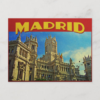 Madrid Spain Postcard