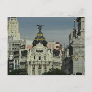 Madrid Spain Postcard