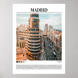Madrid - Spain  Poster