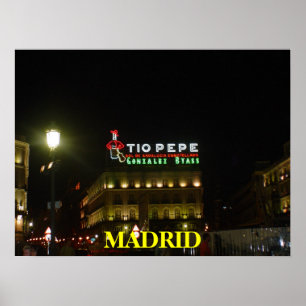 Madrid-Spain Poster