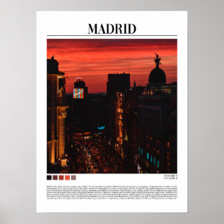 Madrid - Spain  Poster