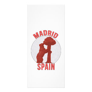 Madrid Spain Rack Card