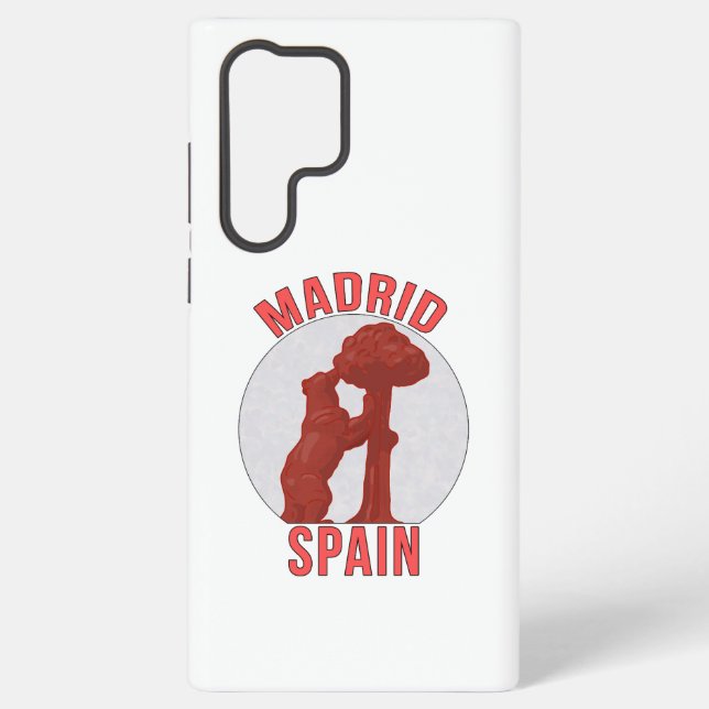 Madrid Spain Samsung Galaxy S22 Ultra Case (Back)