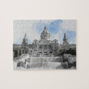 Madrid, Spain Scenic City Jigsaw Puzzle – Holiday 