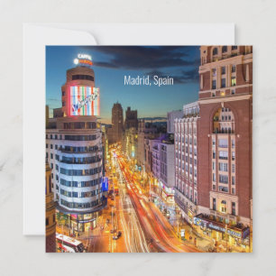 Madrid, Spain scenic photograph,