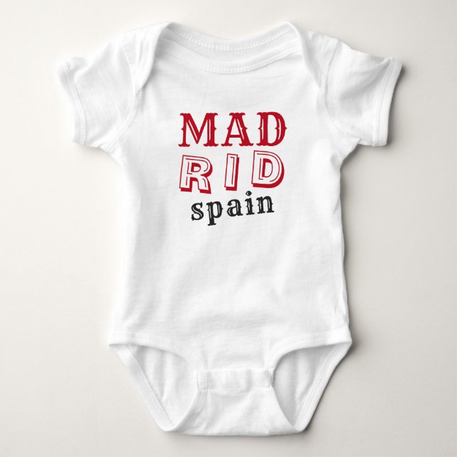 MADRID Spain shirts & jackets (Front)