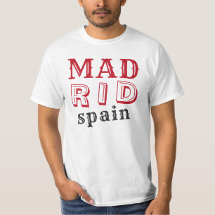 MADRID Spain shirts & jackets
