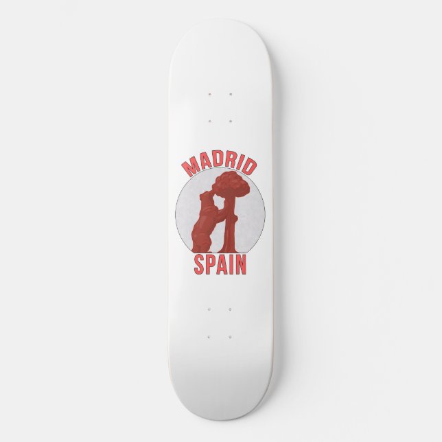 Madrid Spain Skateboard (Front)