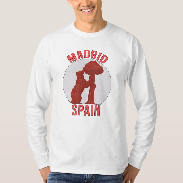 Madrid Spain T-Shirt (Front)