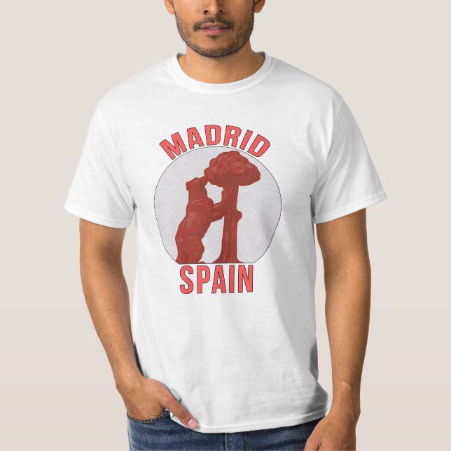Madrid Spain T-Shirt (Front)