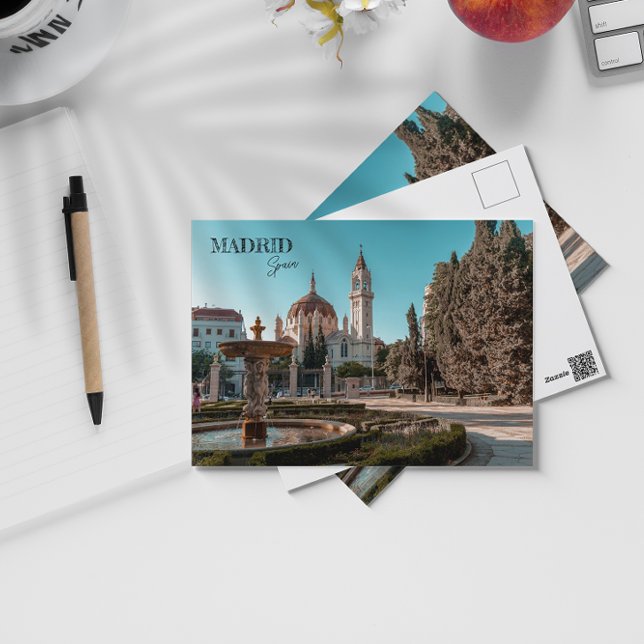 Madrid Spain Travel landscape souvenir Postcard (Creator Uploaded)