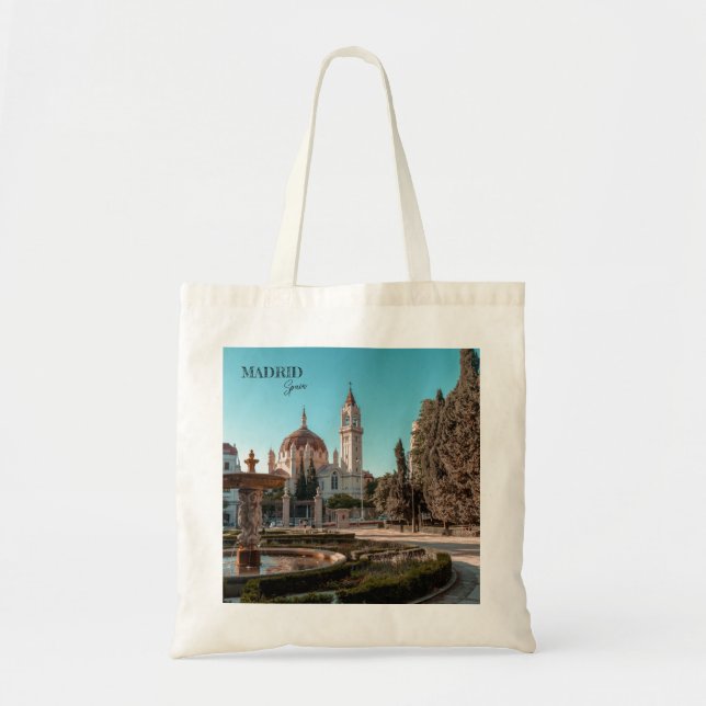 Madrid Spain Travel landscape souvenir Tote Bag (Front)