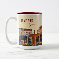 Madrid Spain Travel landscape souvenir