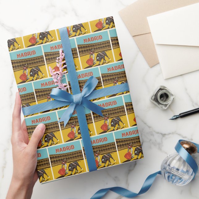 Madrid, Spain Wrapping Paper (Gifting)