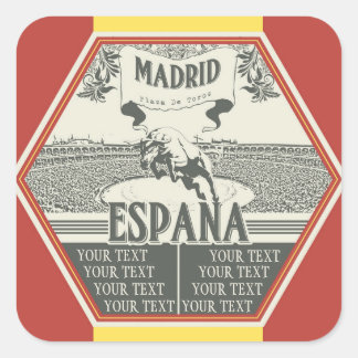 Madrid sticker
