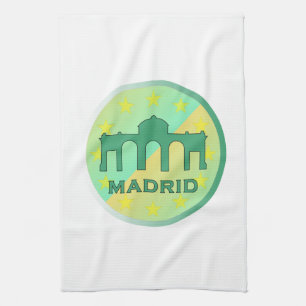 Madrid Tea Towel