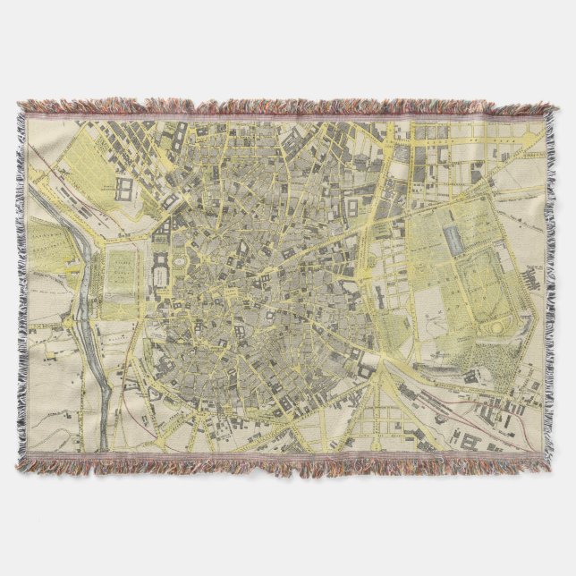 Madrid Throw Blanket (Front)