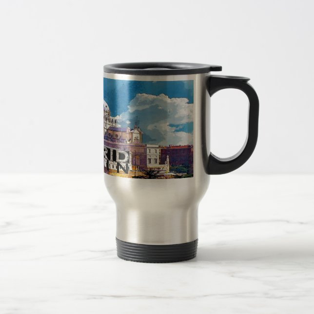 Madrid Travel Mug (Right)