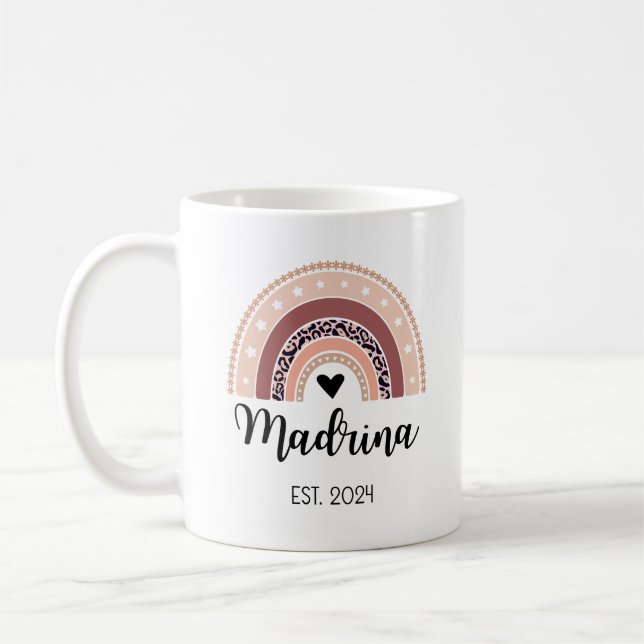 Madrina Coffee Mugs 2024 Quieres Ser Mi Madrina (Left)