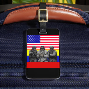 Maduro Captured Live: A New Era for Venezuela Luggage Tag