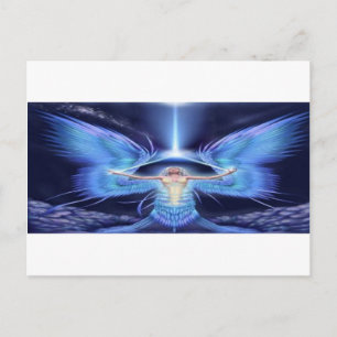 mae anjo dia das ames postcard