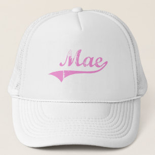 Mae Classic Style Name Trucker Hat